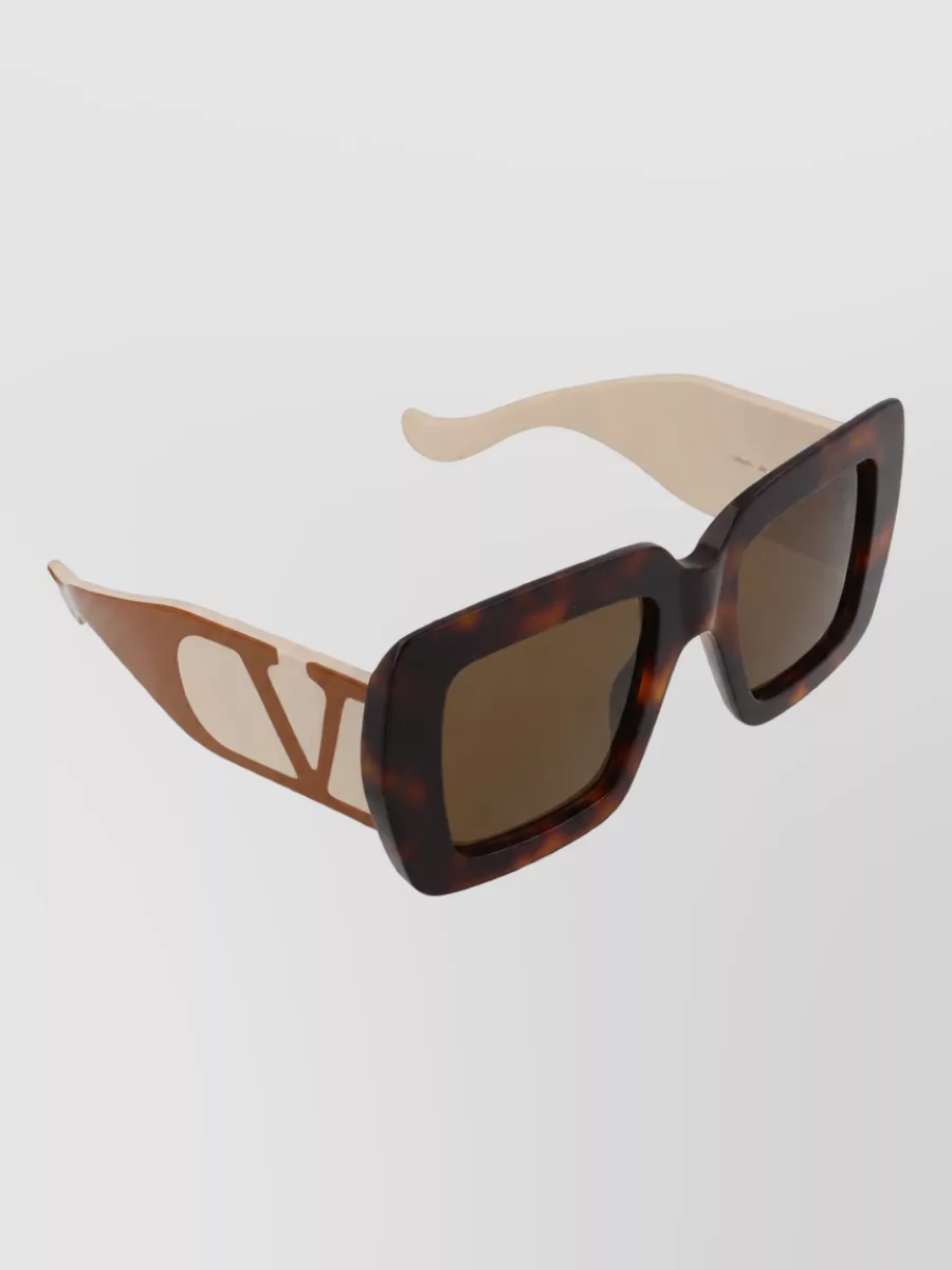 Valentino Recycled Acetate Cat-Eye Sunglasses
