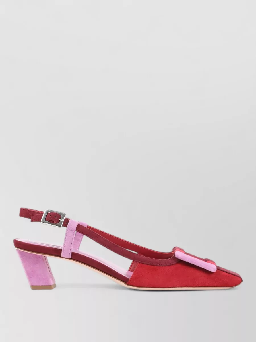 Roger Vivier Leather Slingback Pumps