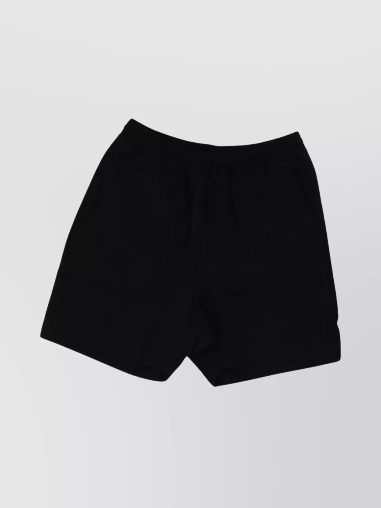 Shop Y-3 Elastic Waistband Shorts With Back Pocket