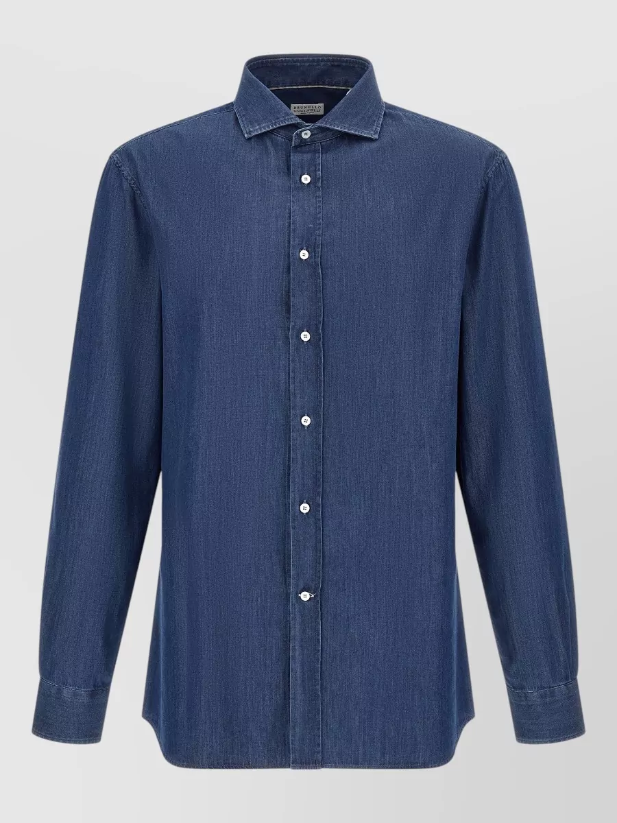 Brunello Cucinelli Denim Shirt