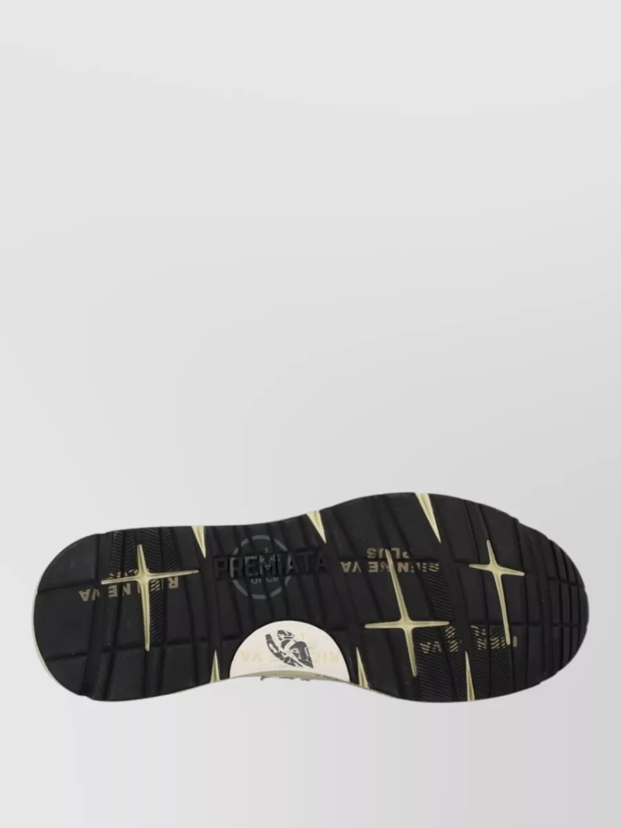 Premiata Leather Low-Top Sneakers