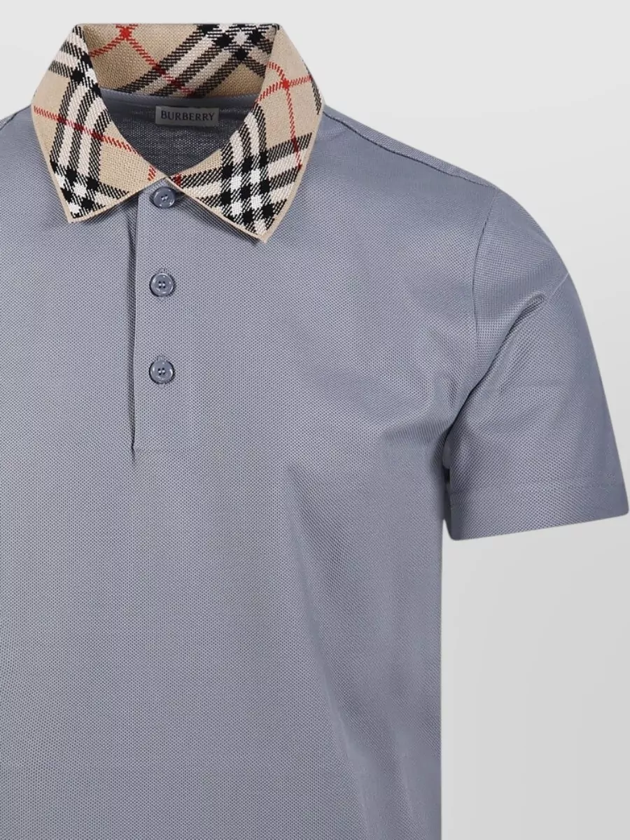 Burberry Cotton Polo Shirt