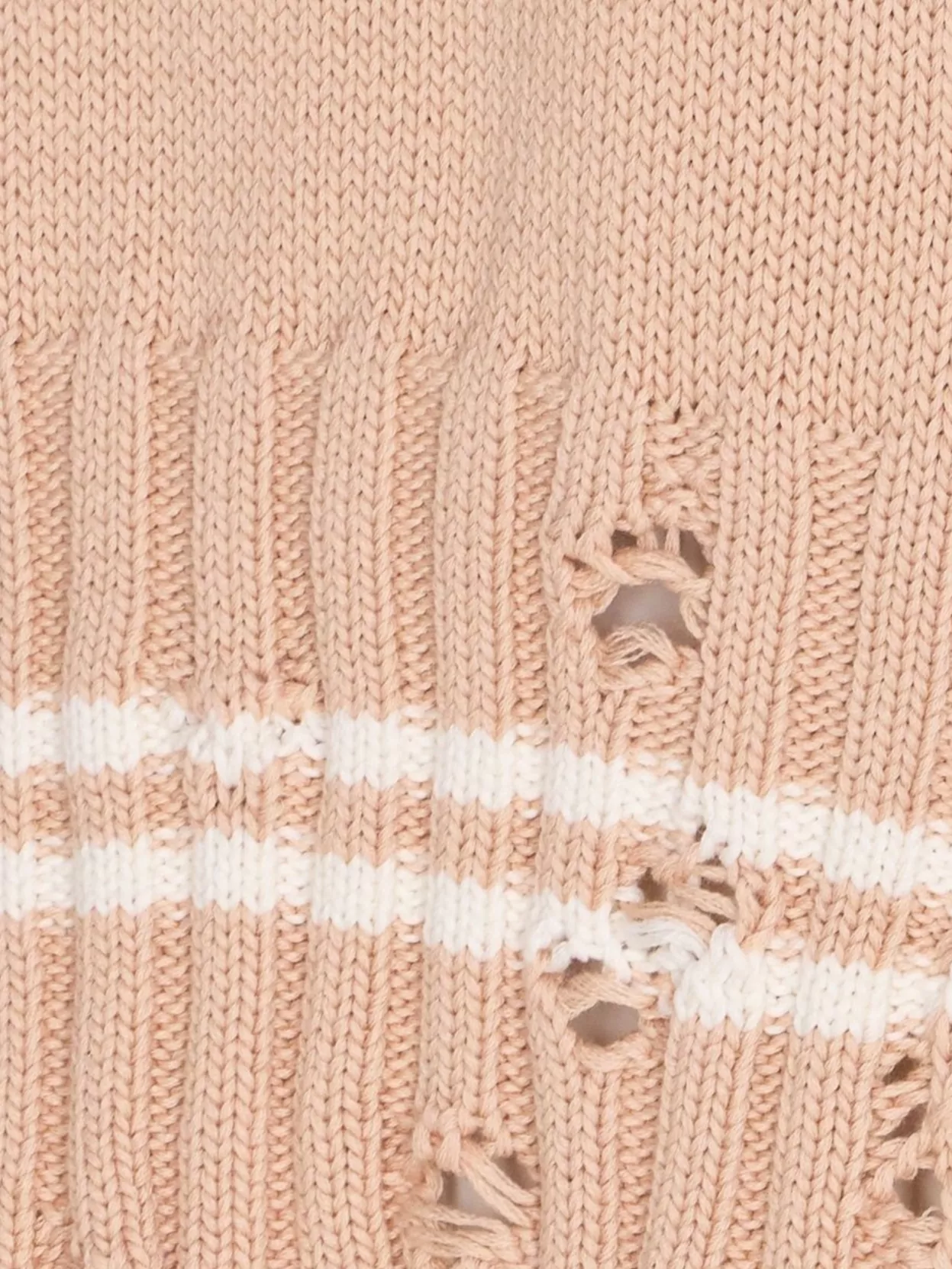 Marni Knitwear Polo With Distressed Button Detailing