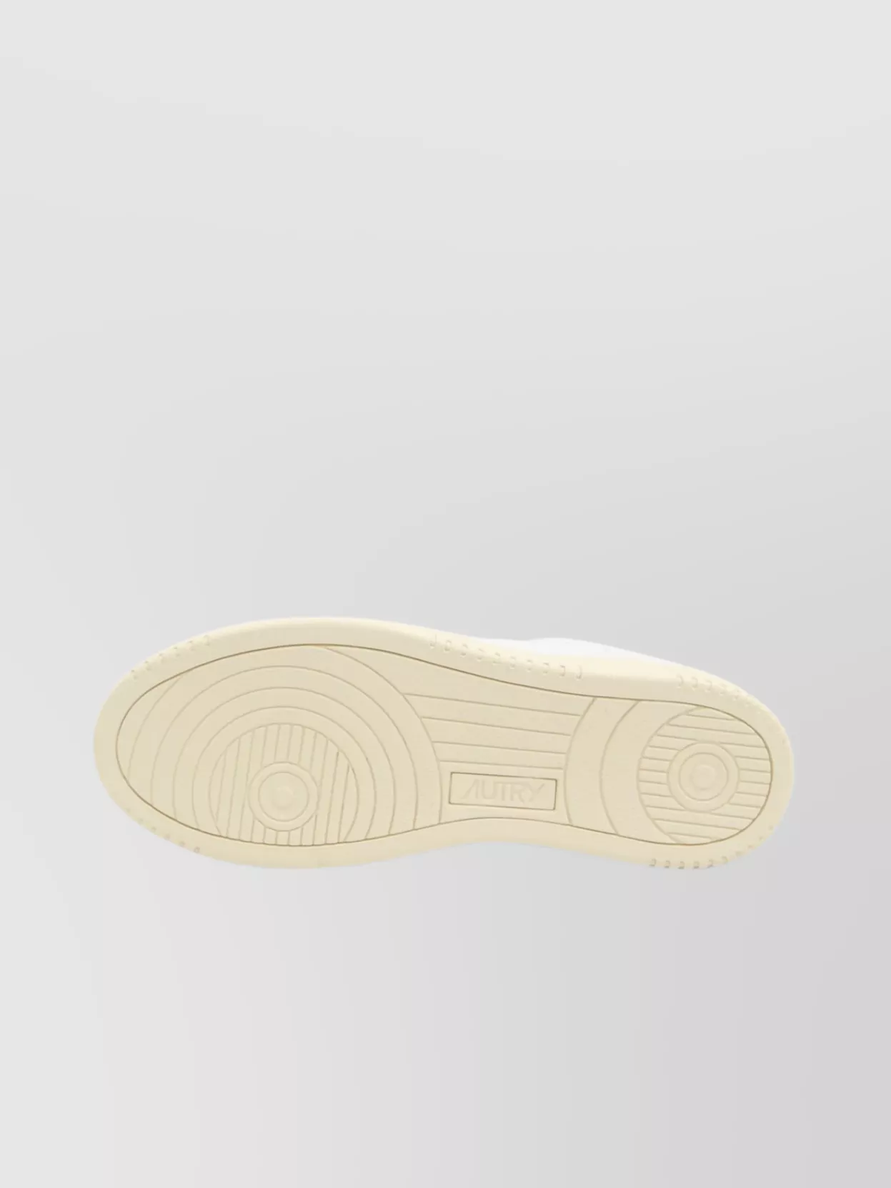 Autry Low-top Sneakers With Padded Collar And Textured Finish In White