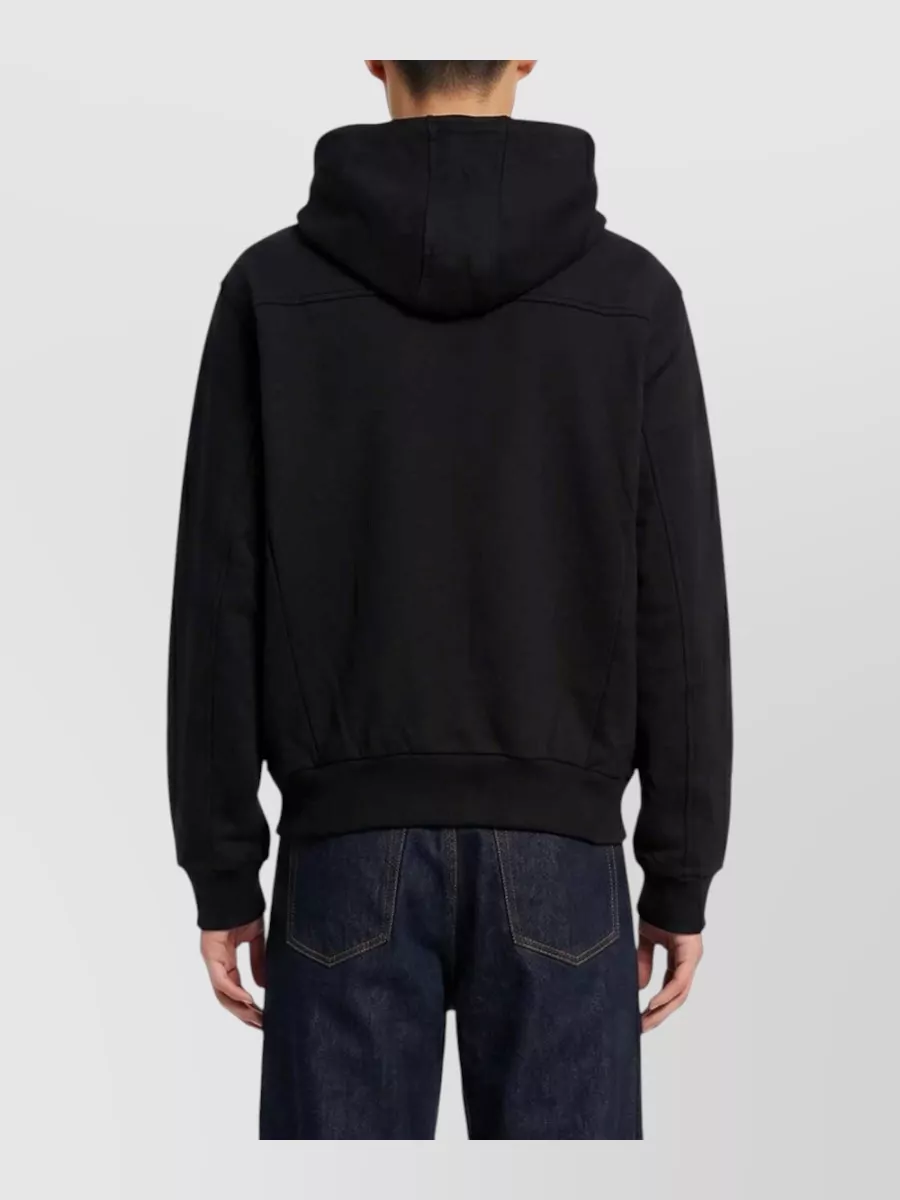 Dries Van Noten Cotton Oversized Zip-Up Hooded Jacket