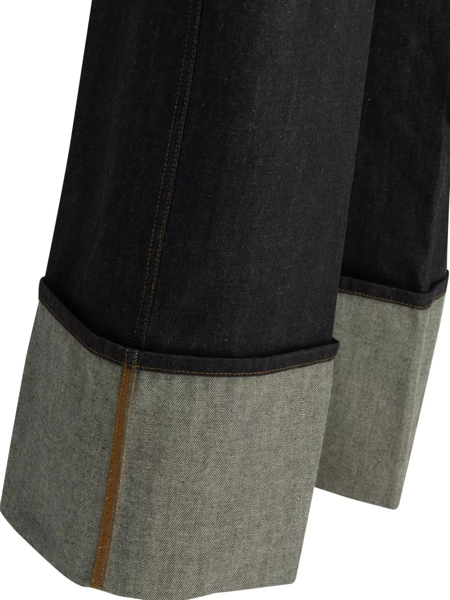 Givenchy Wide Leg Cropped Jeans