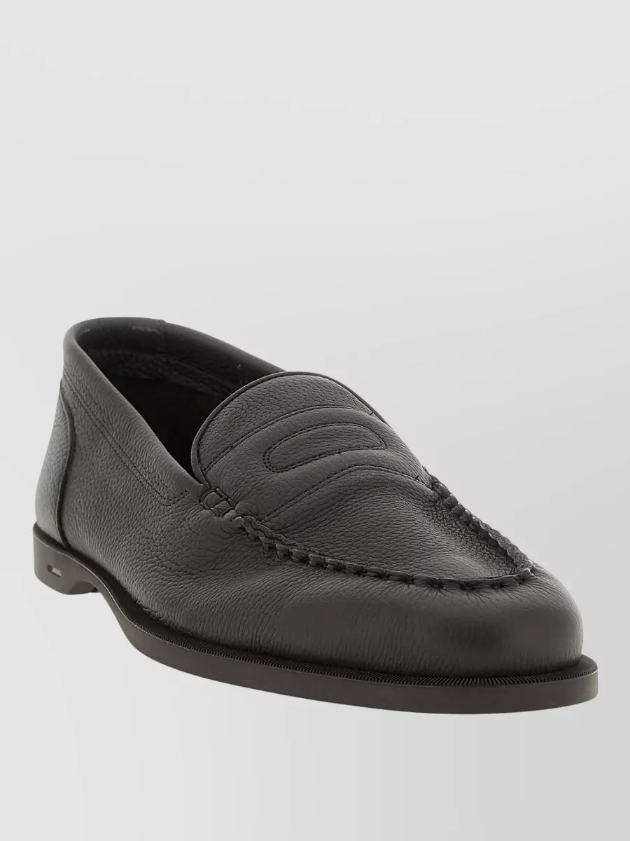 John Lobb Leather Slippers
