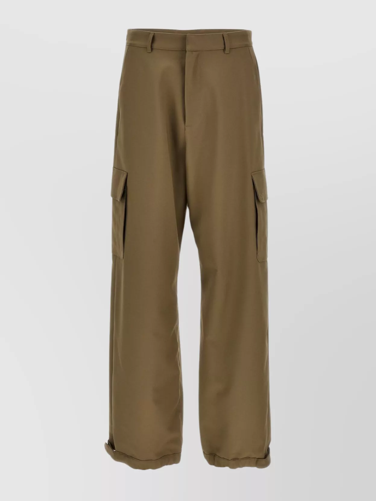 Off-white Utility Cargo Pants Pockets In Neutral