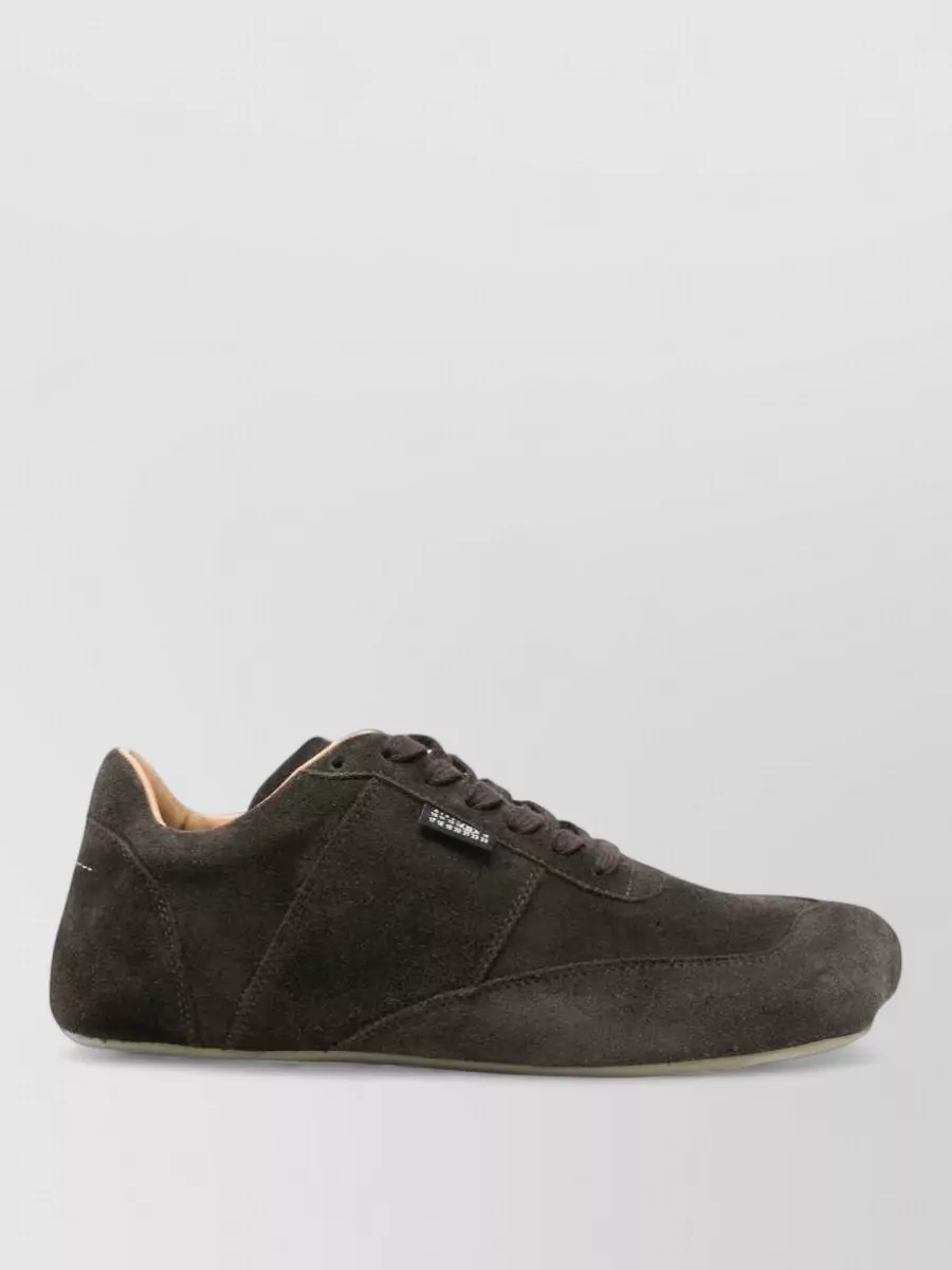 Mm6 Maison Margiela leather low-top sneakers