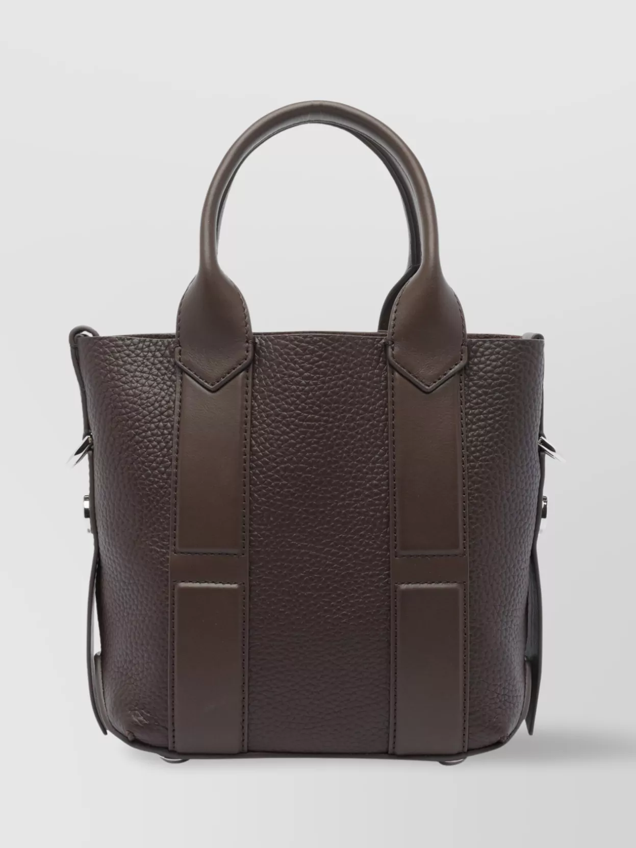 Hogan Small Script Leather Handbag