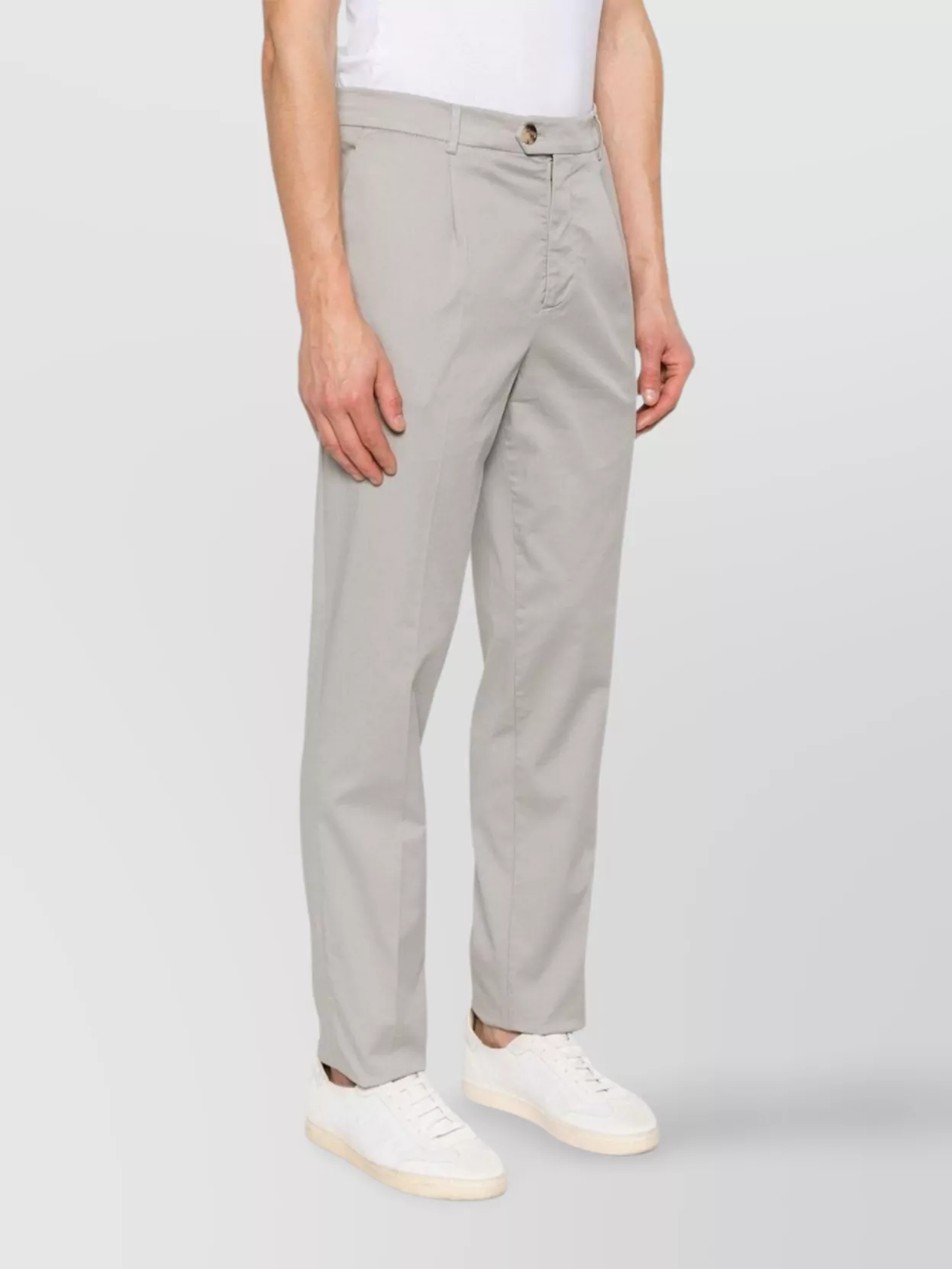 Brunello Cucinelli Straight Trousers Back Pockets