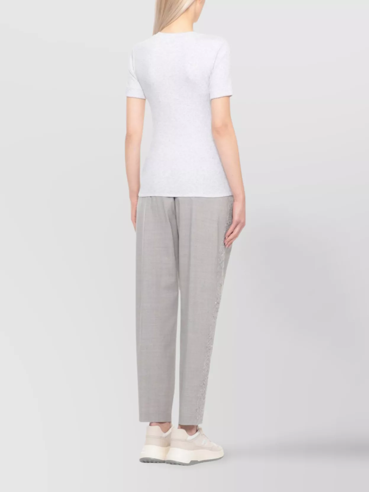 Peserico Fitted Short Sleeve Cotton T-Shirt