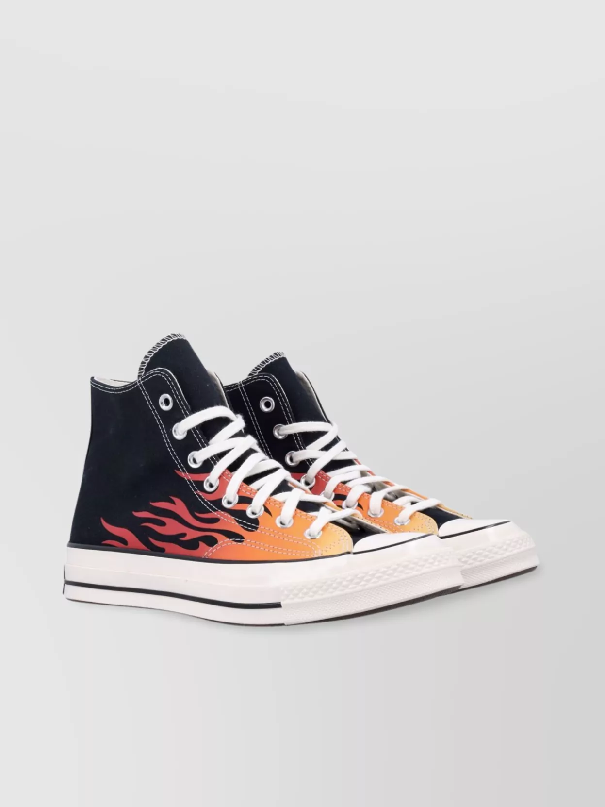 Converse Flames Canvas High-Top Sneakers