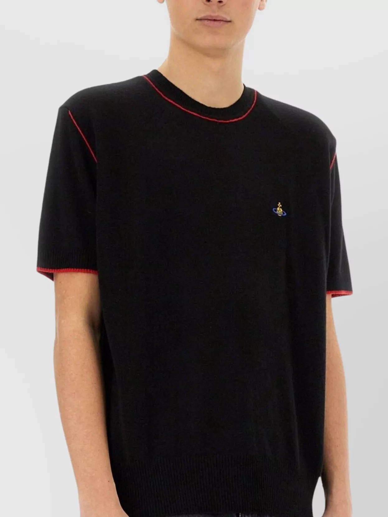 Vivienne Westwood "Alex" T-Shirt Contrast Trim