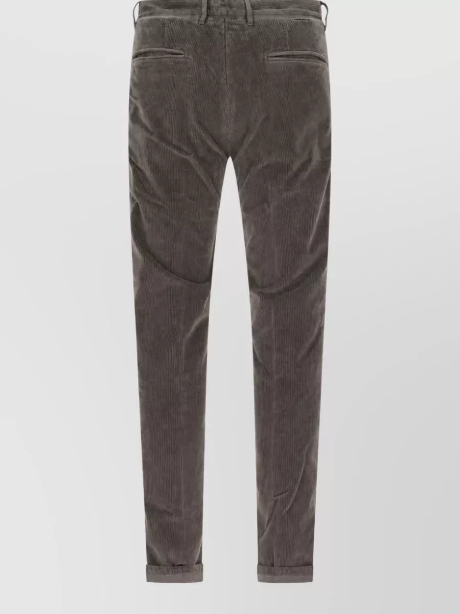 Incotex Corduroy Straight-Leg Trousers