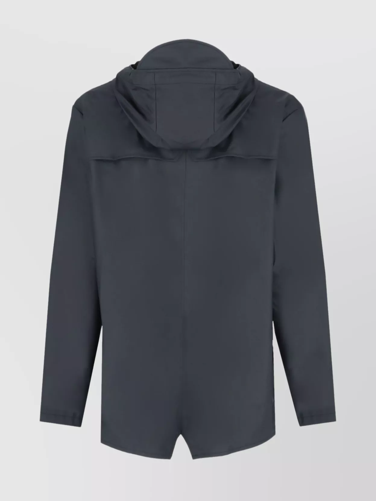 Rains Drawstring Hooded Jacket Pockets