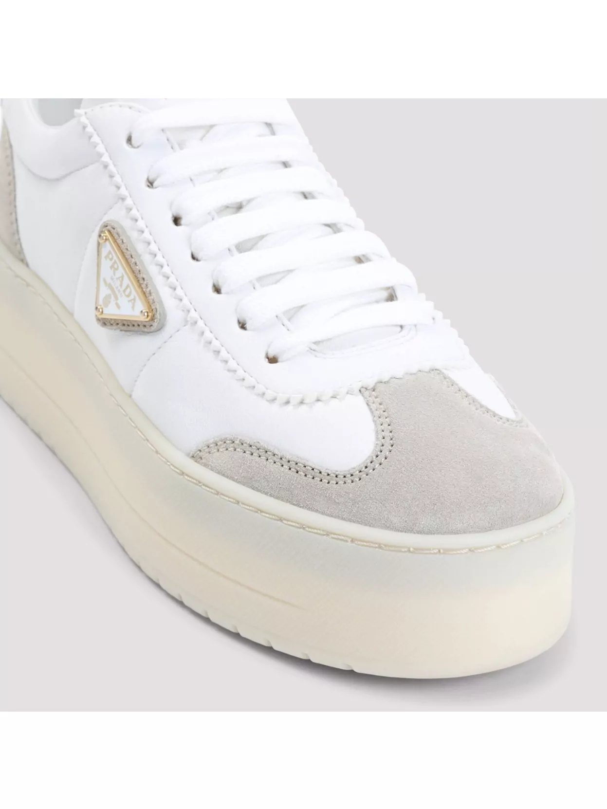 Prada Urban Lamb Leather Sneakers