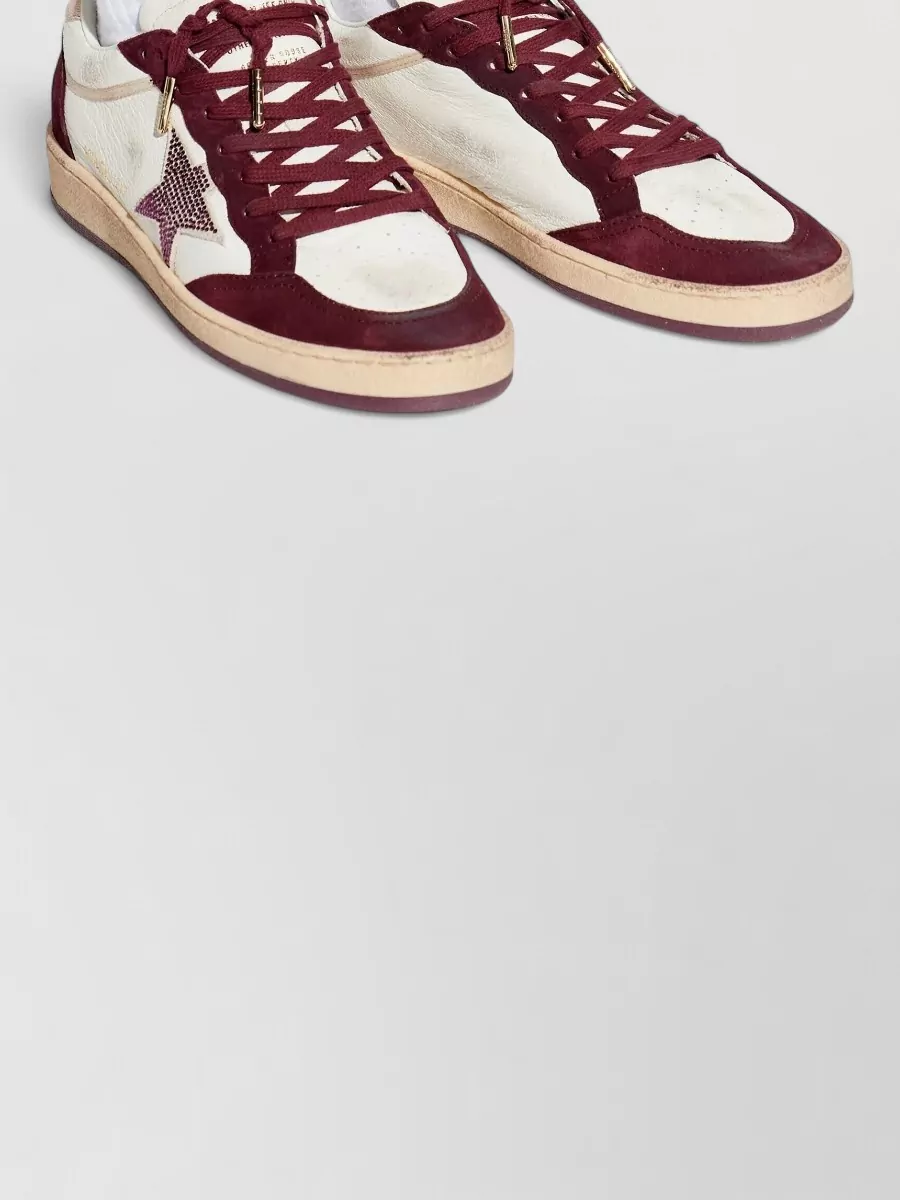 Golden Goose Leather Low-Top Sneakers