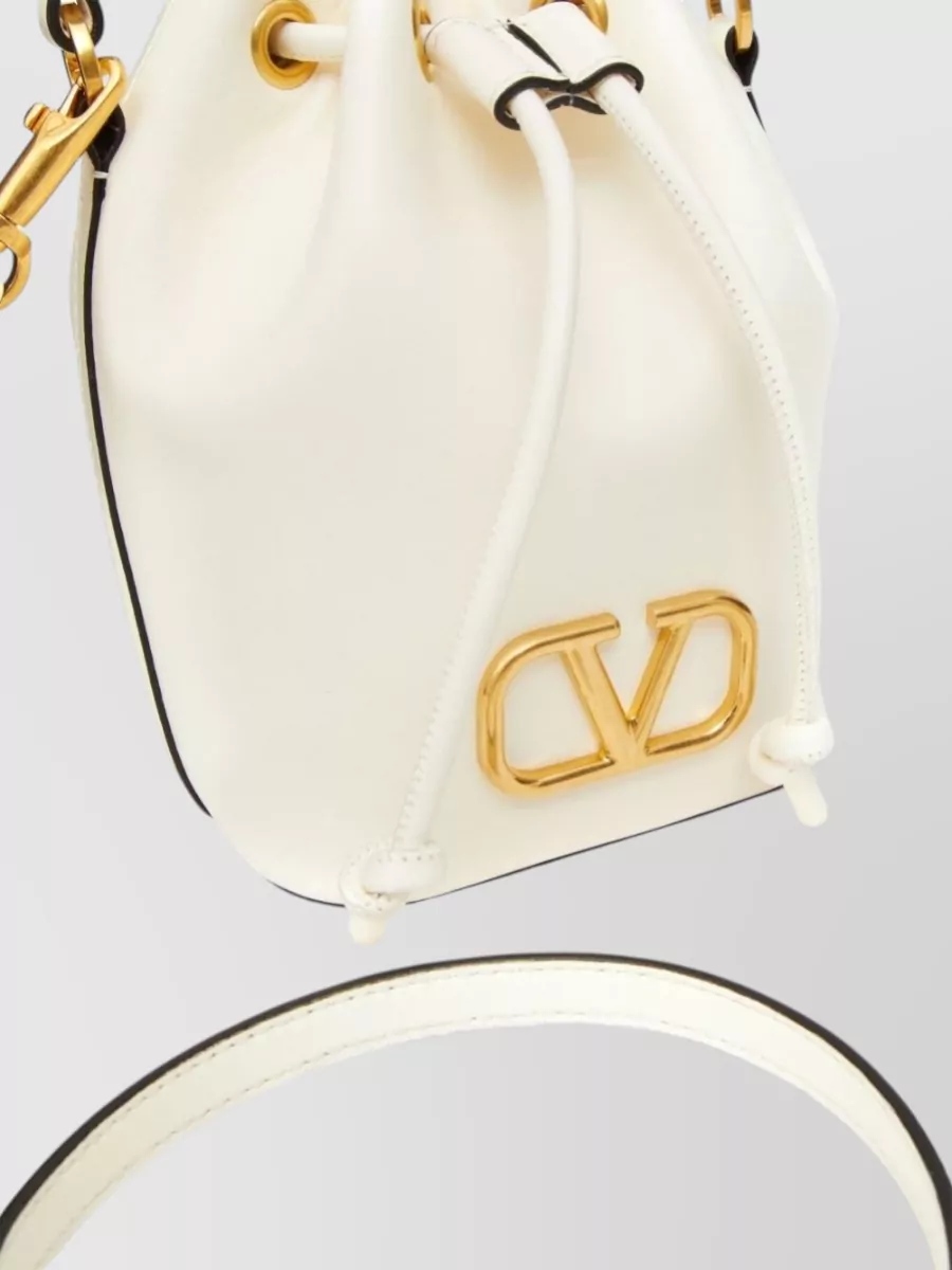 Valentino Garavani Vlogo Mini Shoulder Bag Bucket Style