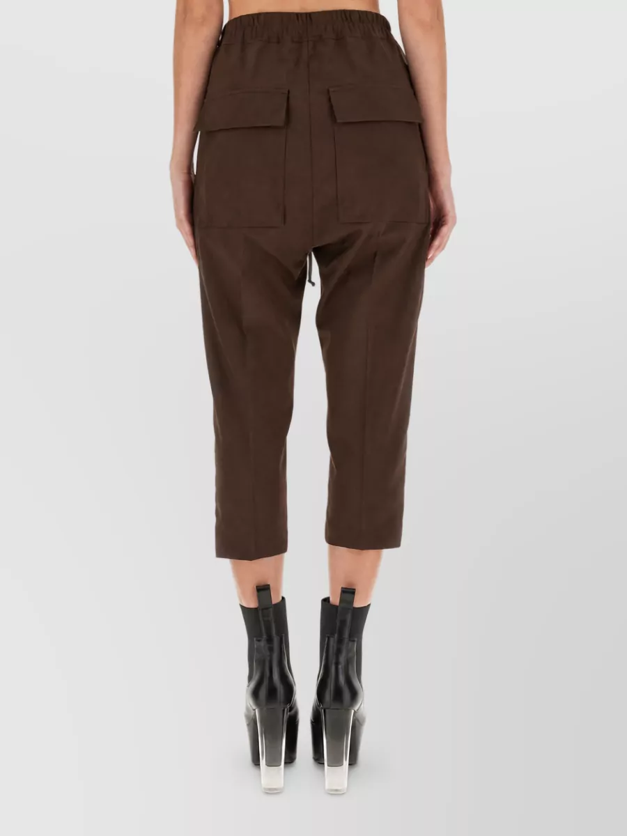 Rick Owens Wool Cropped Trousers