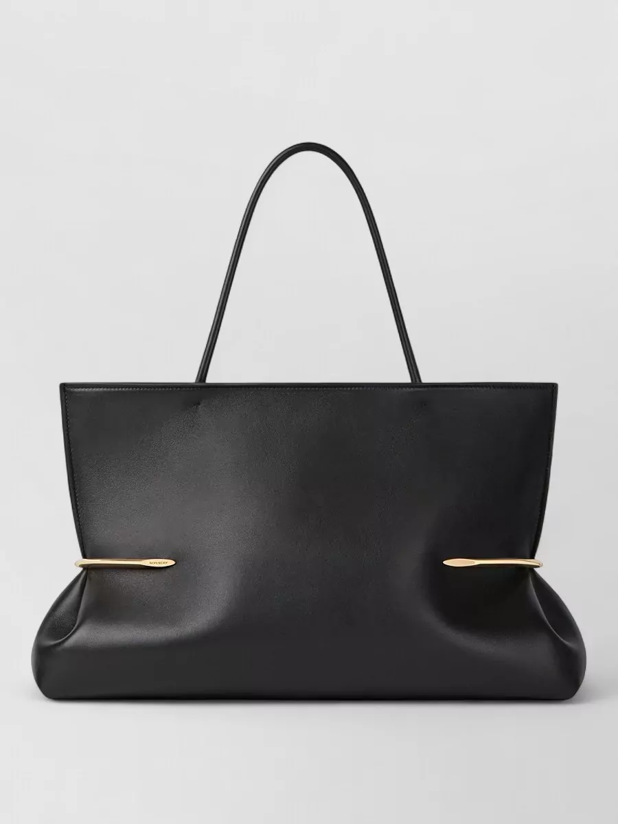 Givenchy Pinched Leather Horizontal Tote Bag Large