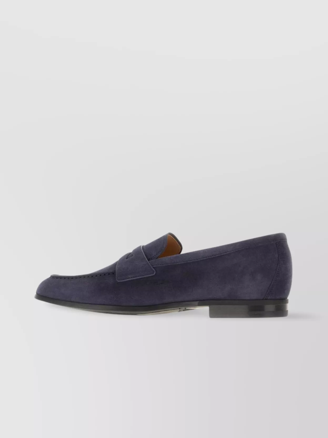 Church's Suede Loafers With Penny Strap And Round Toe