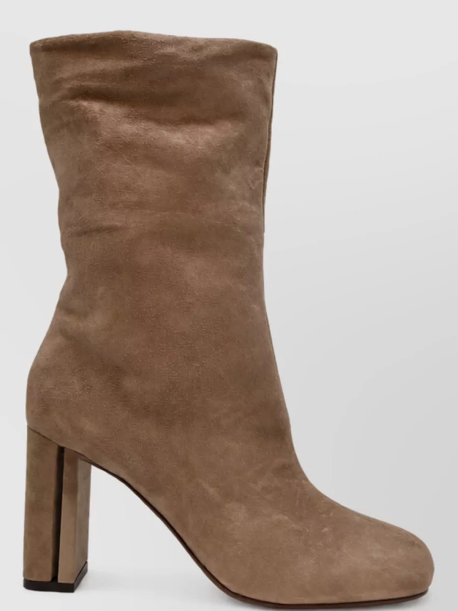 Vic Matie Suede Leather Ankle Boots