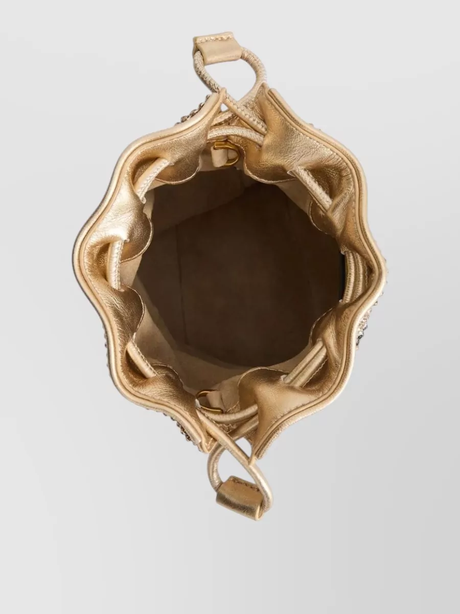 Anya Hindmarch Na Na Glass And Metal Bucket Bag