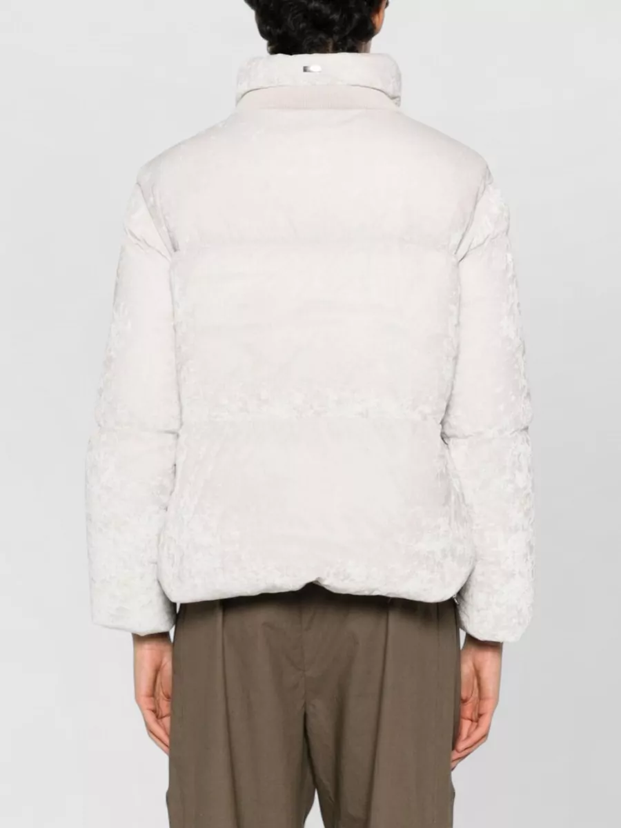 Herno Quilted Funnel Neck Puffer Jacket