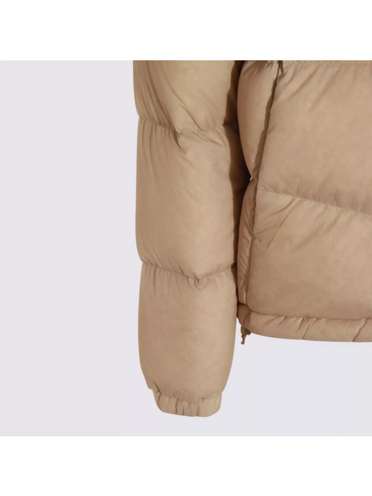 K-Way Hooded Quilted Down Jacket Drawstring