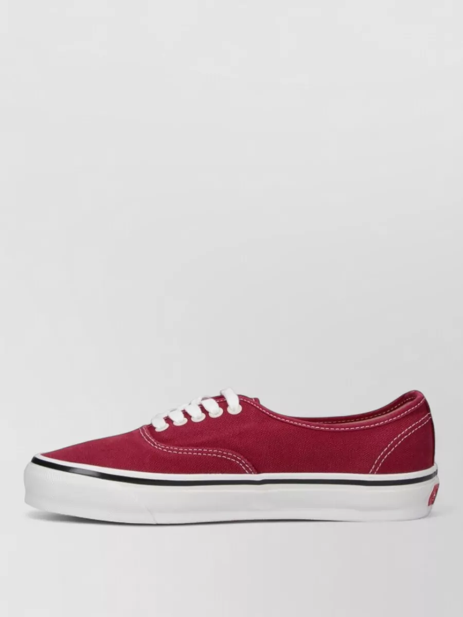 Vans Canvas Low Top Sneakers Rubber Sole