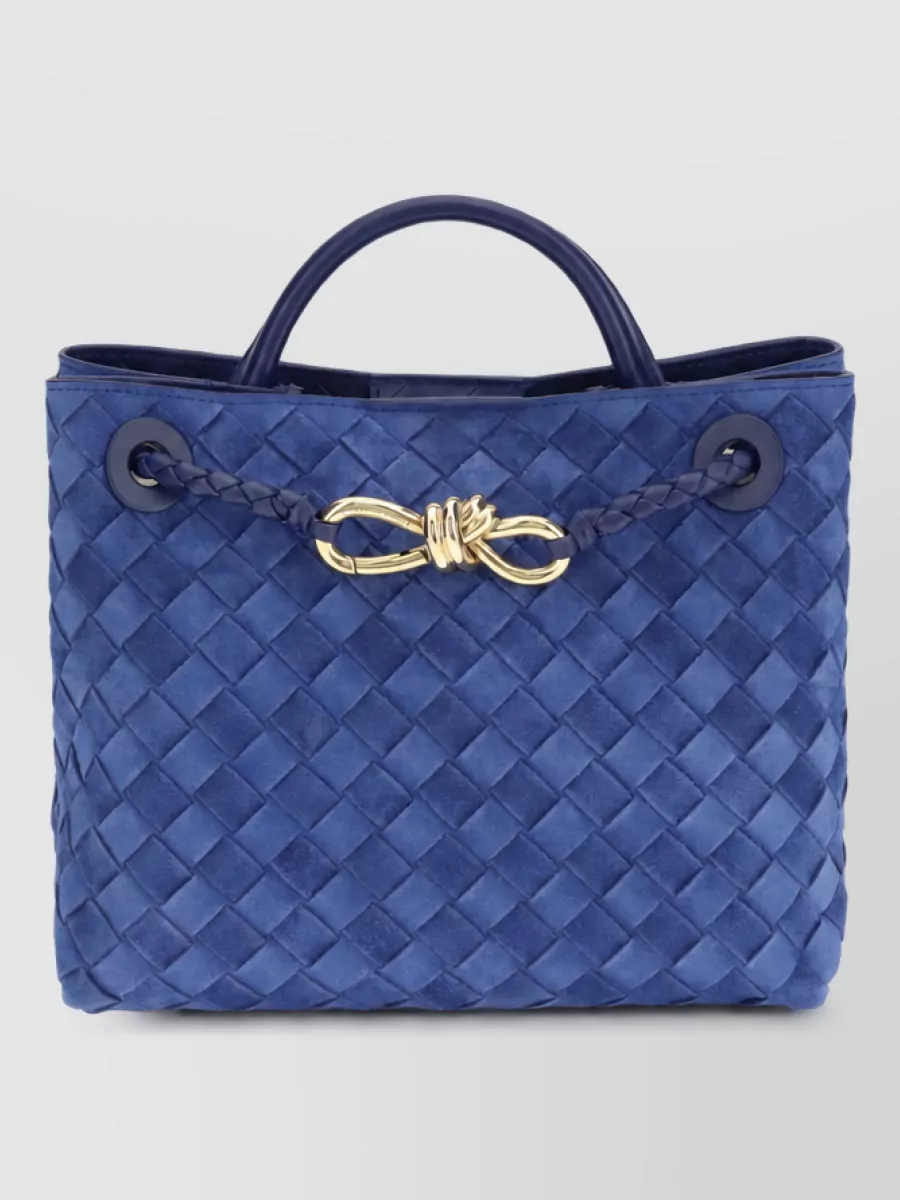 Bottega Veneta andiamo small leather tote bag