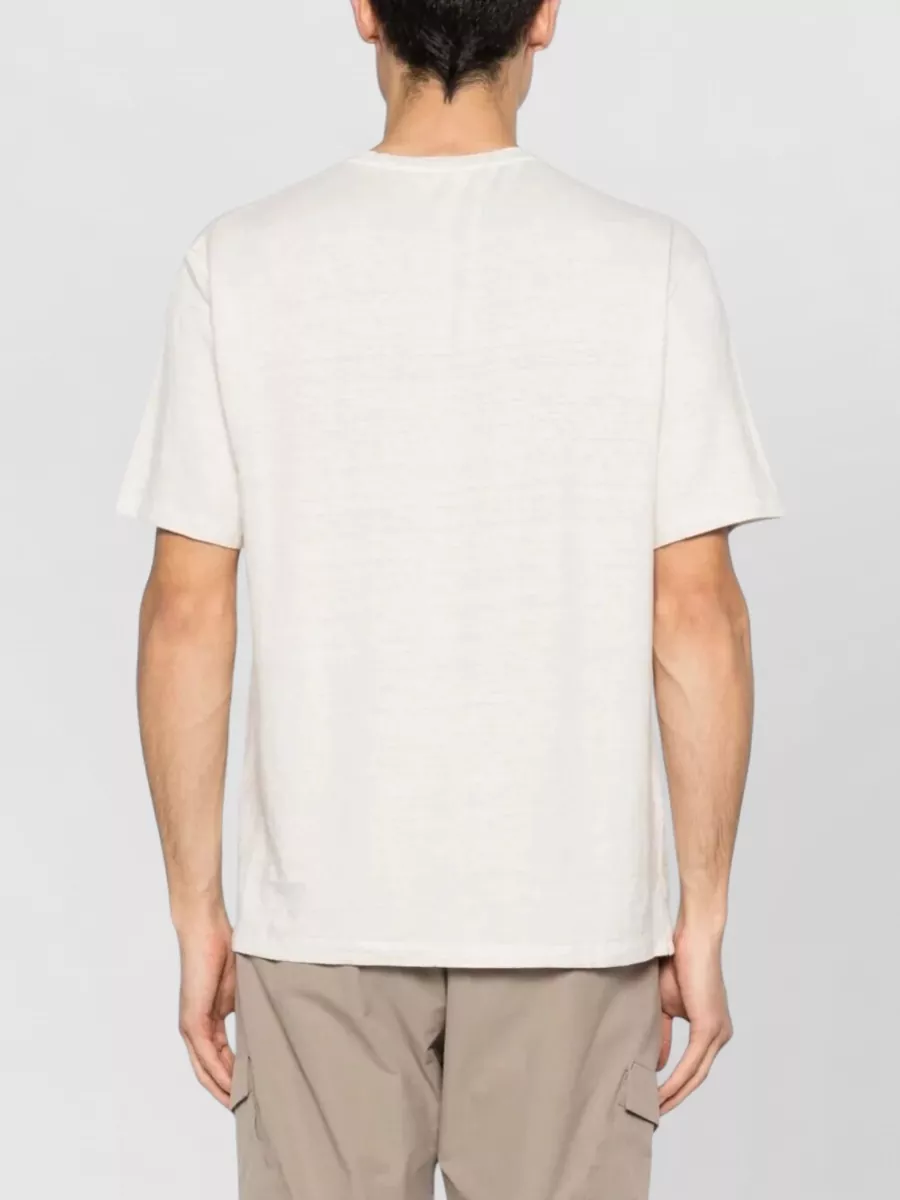 Roberto Collina Linen Crewneck T-Shirt