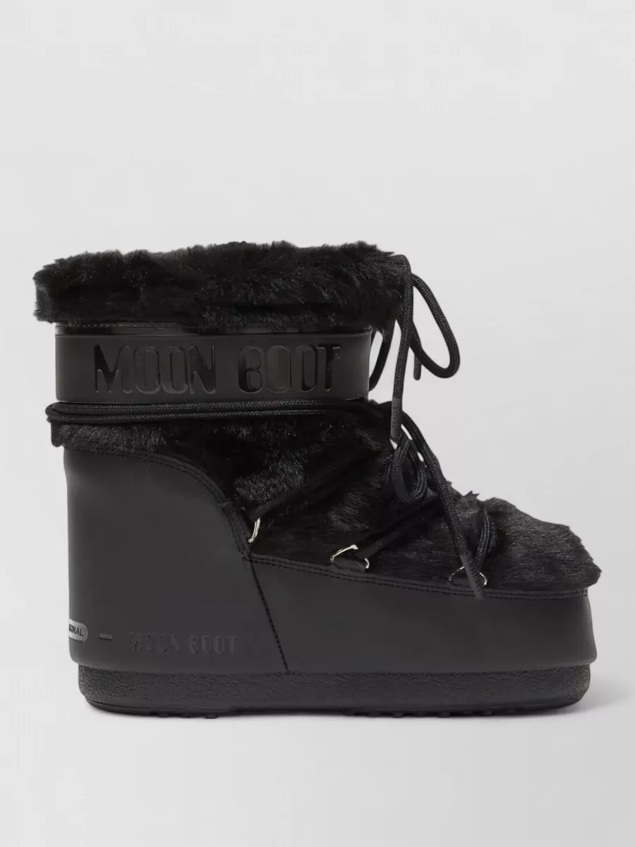 Moon Boot Faux Fur Icon Low Ankle Boots