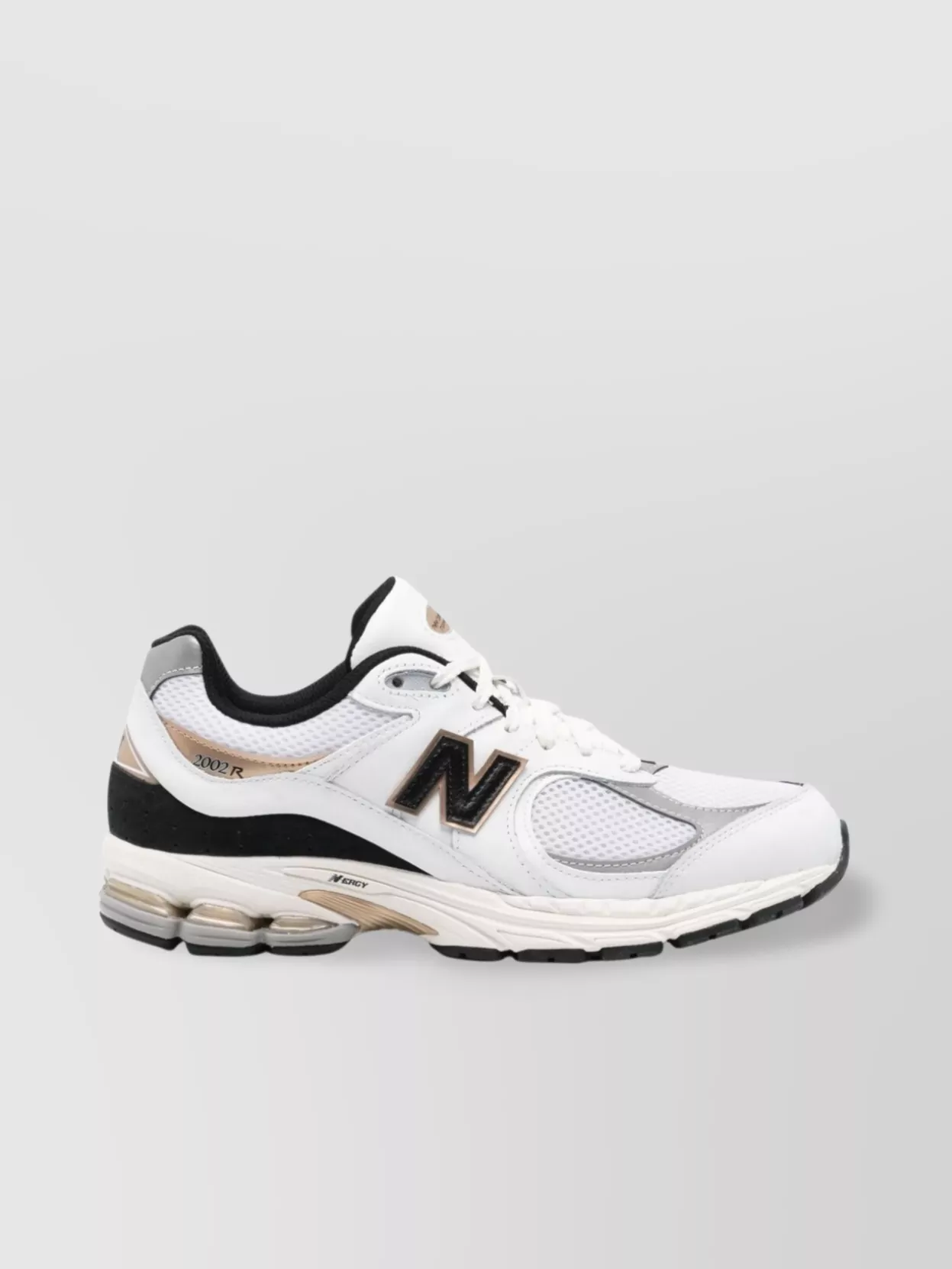 New Balance Chunky N-ergy Leather Sneakers Mesh In White