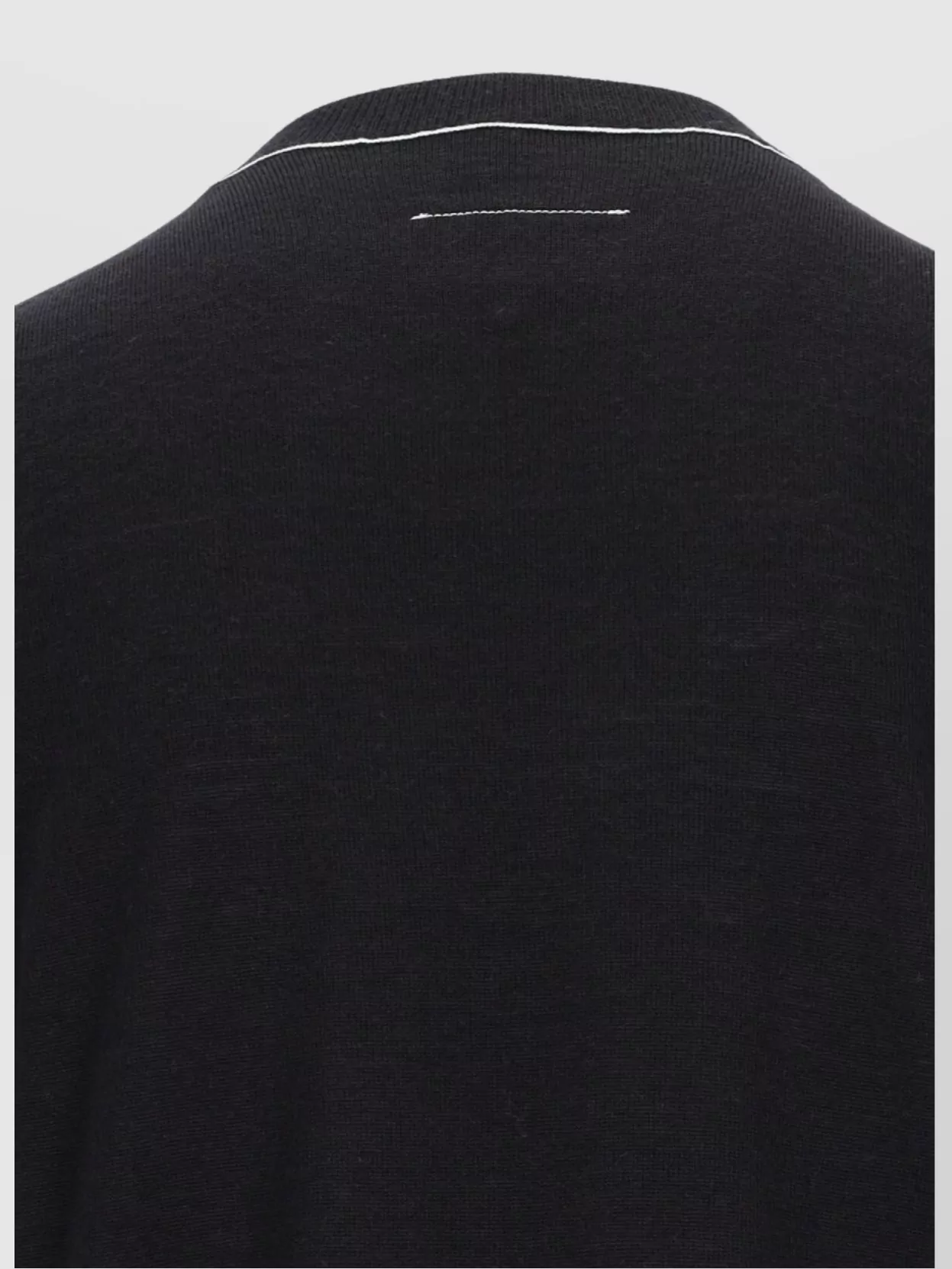Mm6 Maison Margiela Wool Crew Neck Sweater