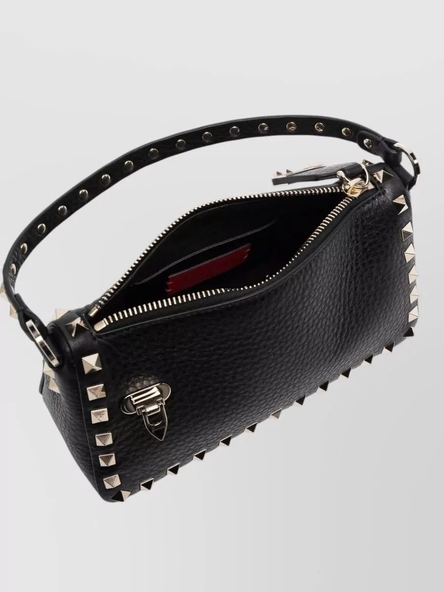Valentino Garavani Rockstud Spike Small Leather Shoulder Bag