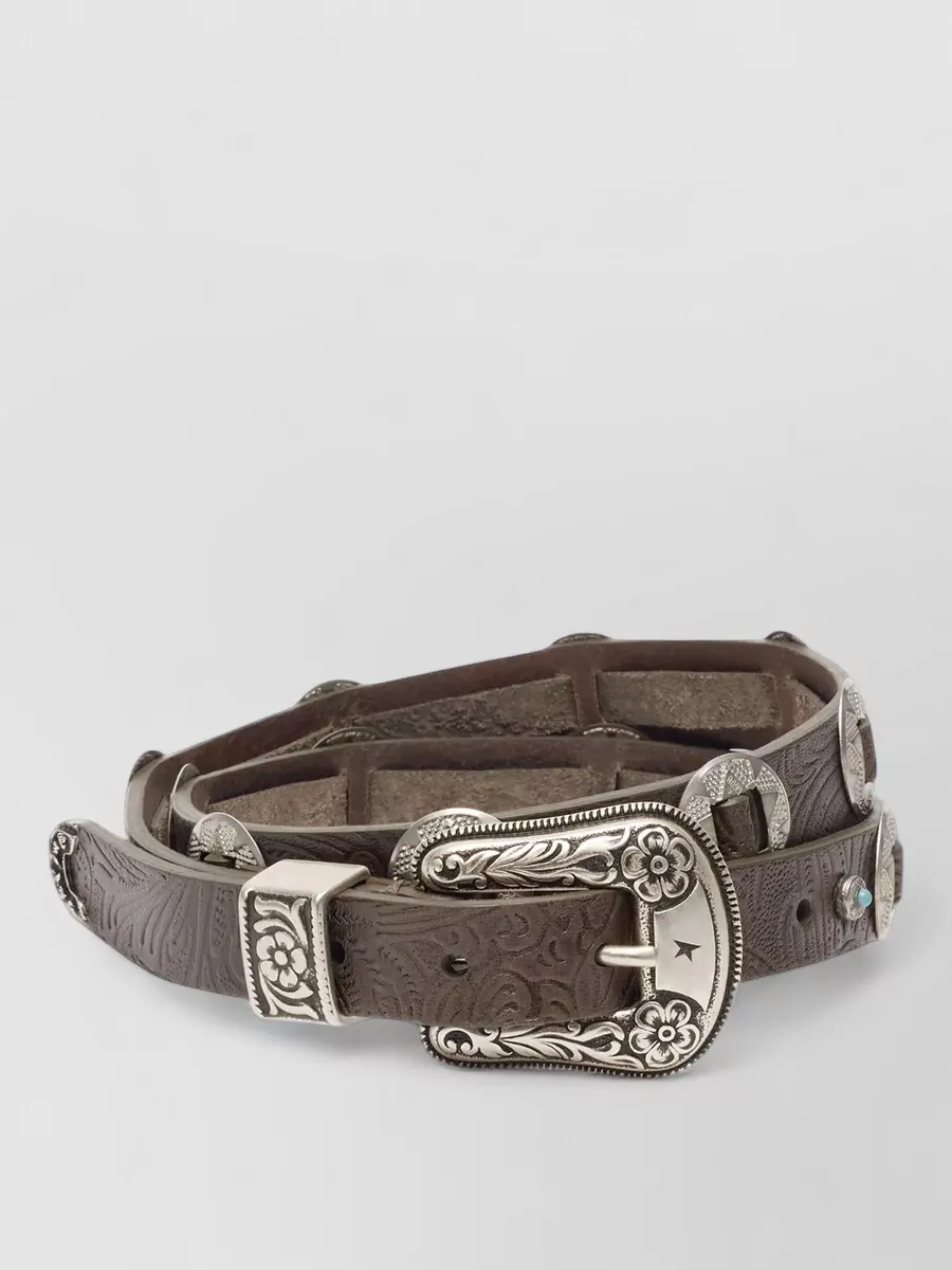 Golden Goose leather belt