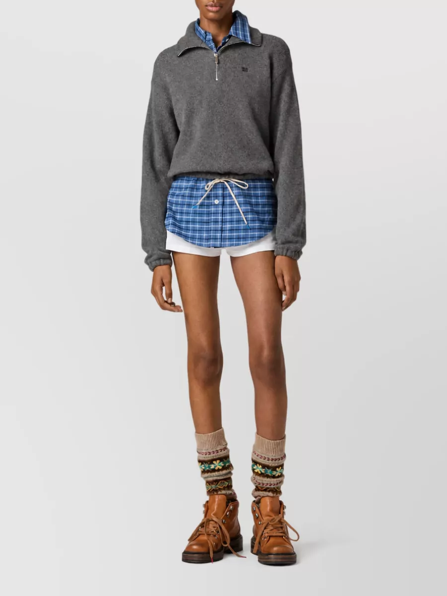 Miu Miu Turtleneck Sweatshirt