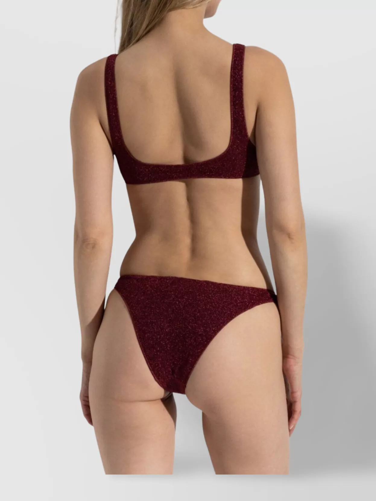 Oseree Wide Strap Two Piece Swimsuit