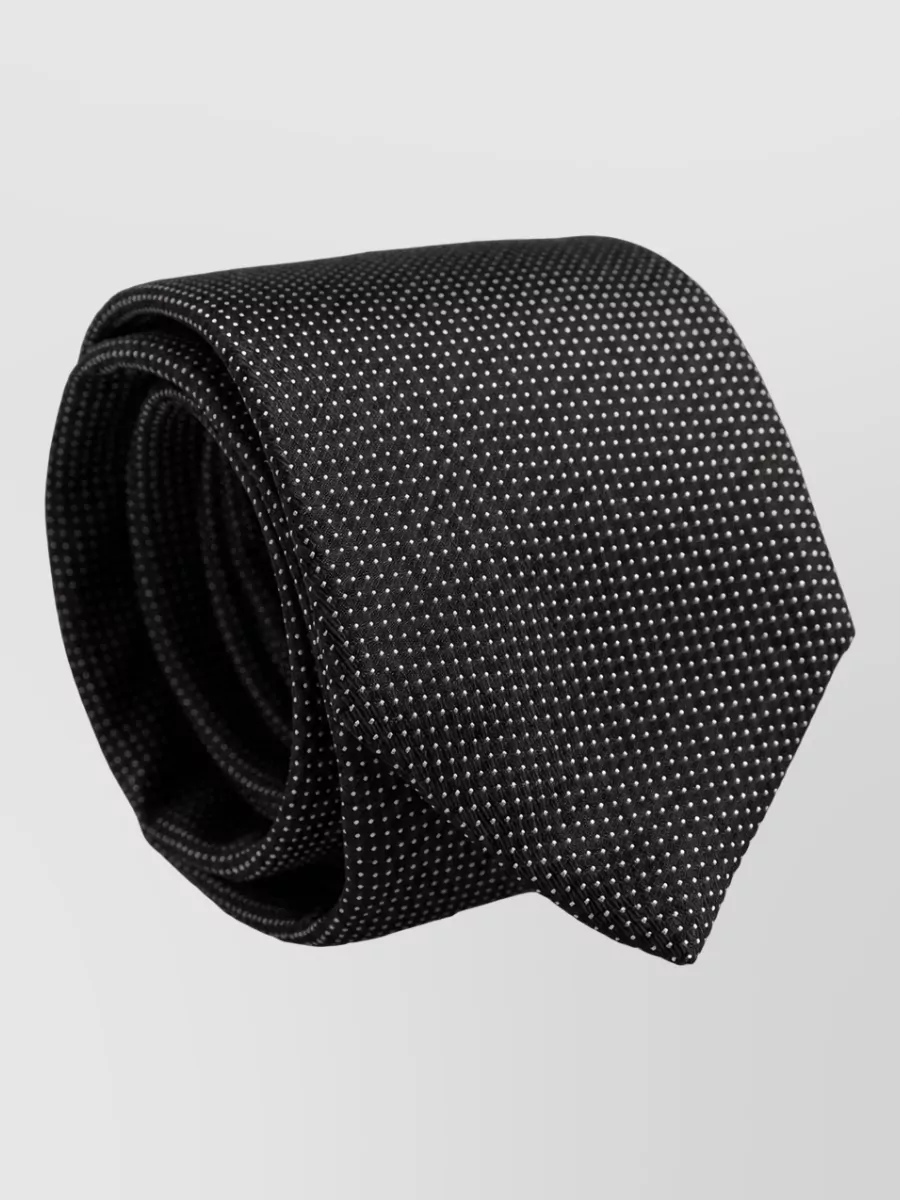 Dolce&Gabbana Silk Micro Polka Dot Tie