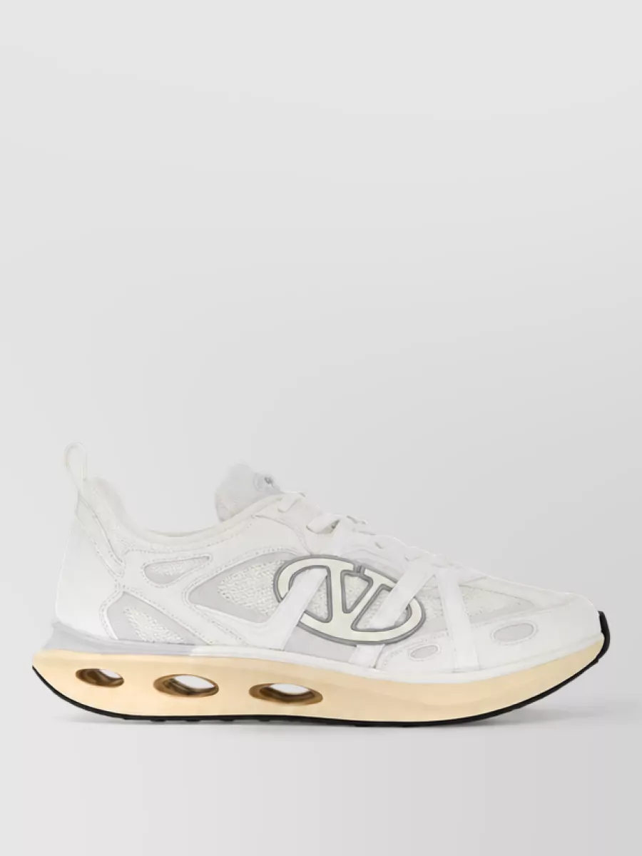 Valentino Garavani Leather Low-Top Sneakers
