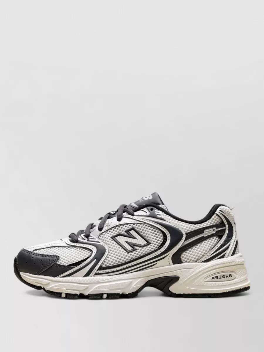 New Balance Leather And Mesh Low-Top Sneakers