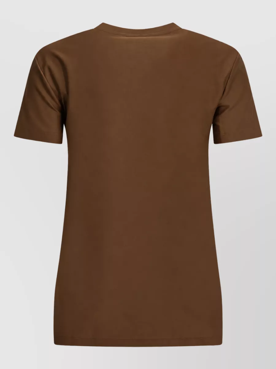 Max Mara Logo-Print Crewneck T-Shirt