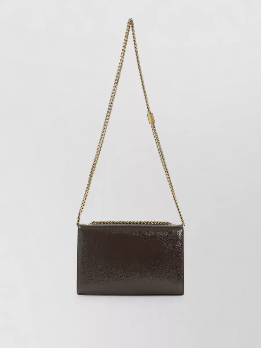 Saint Laurent Small Leather Cross-Body Bag