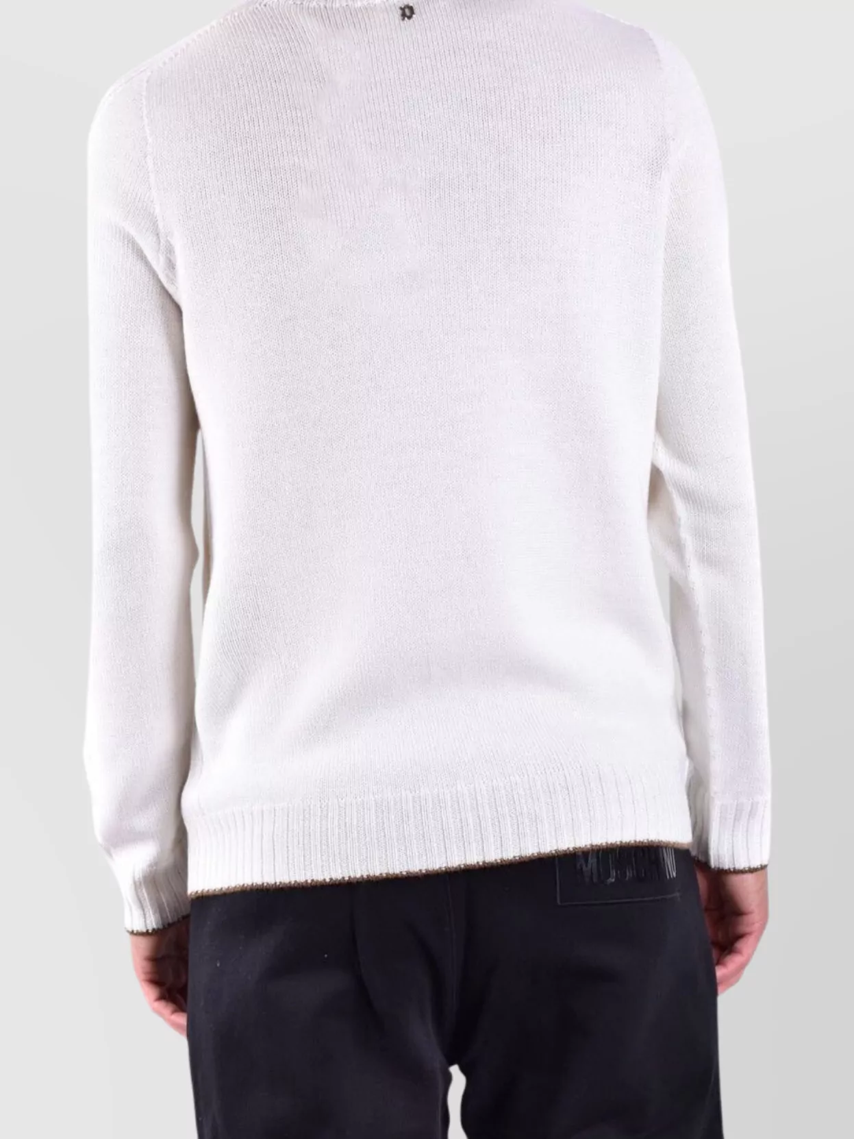 Dondup Crew Neck Knitwear Ribbed Cuffs