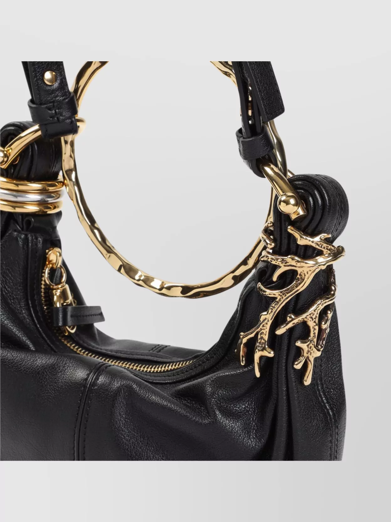 Shop Chloé Mini Bracelet Handbag Circular Handle