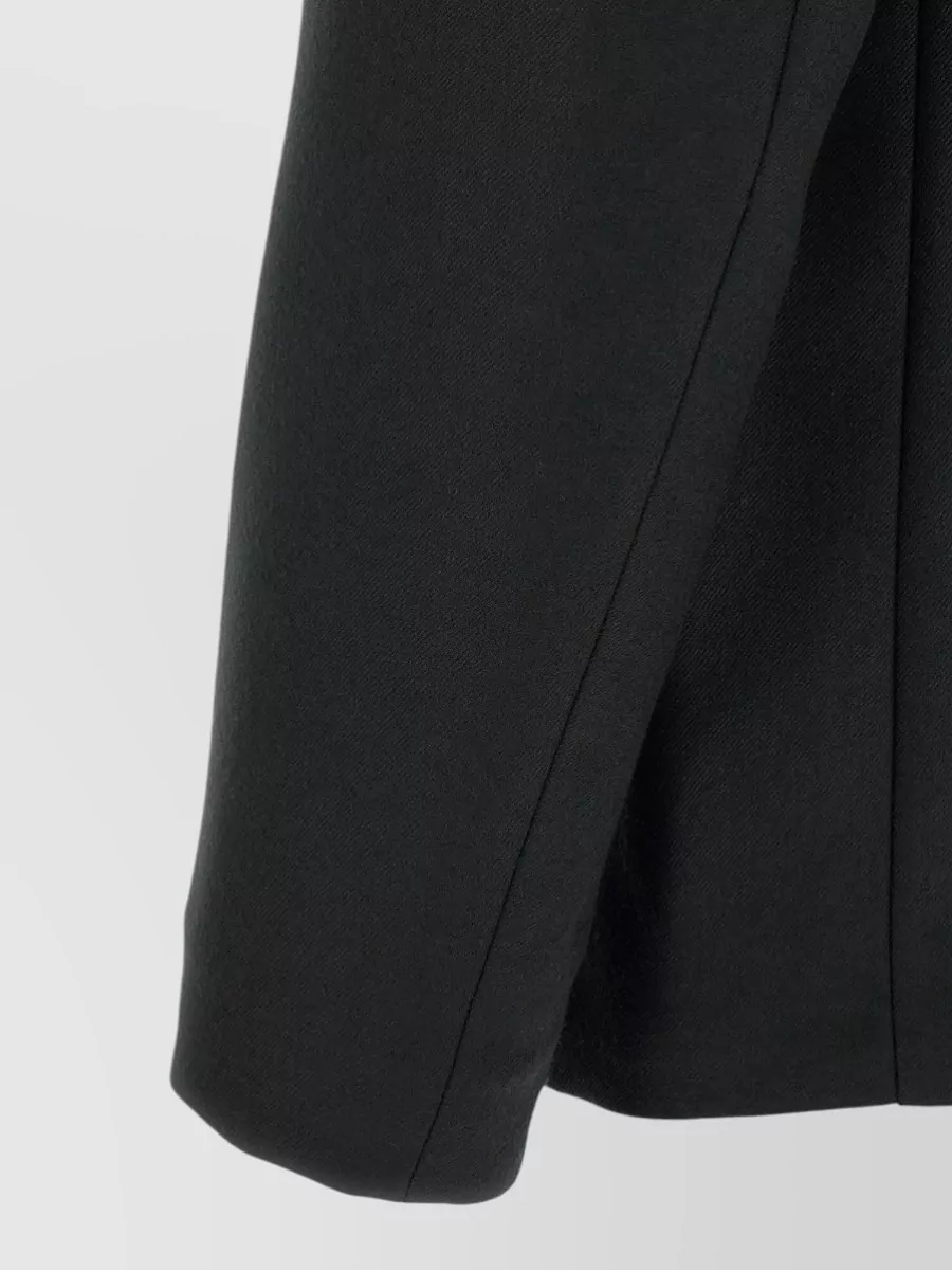 Maison Margiela Virgin Wool V-Neck Suit Jacket