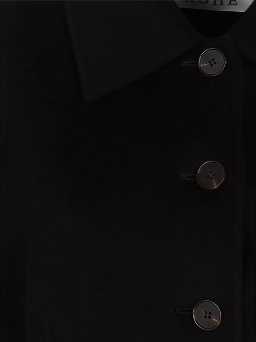 Róhe Cashmere Wool Single Breasted Coat