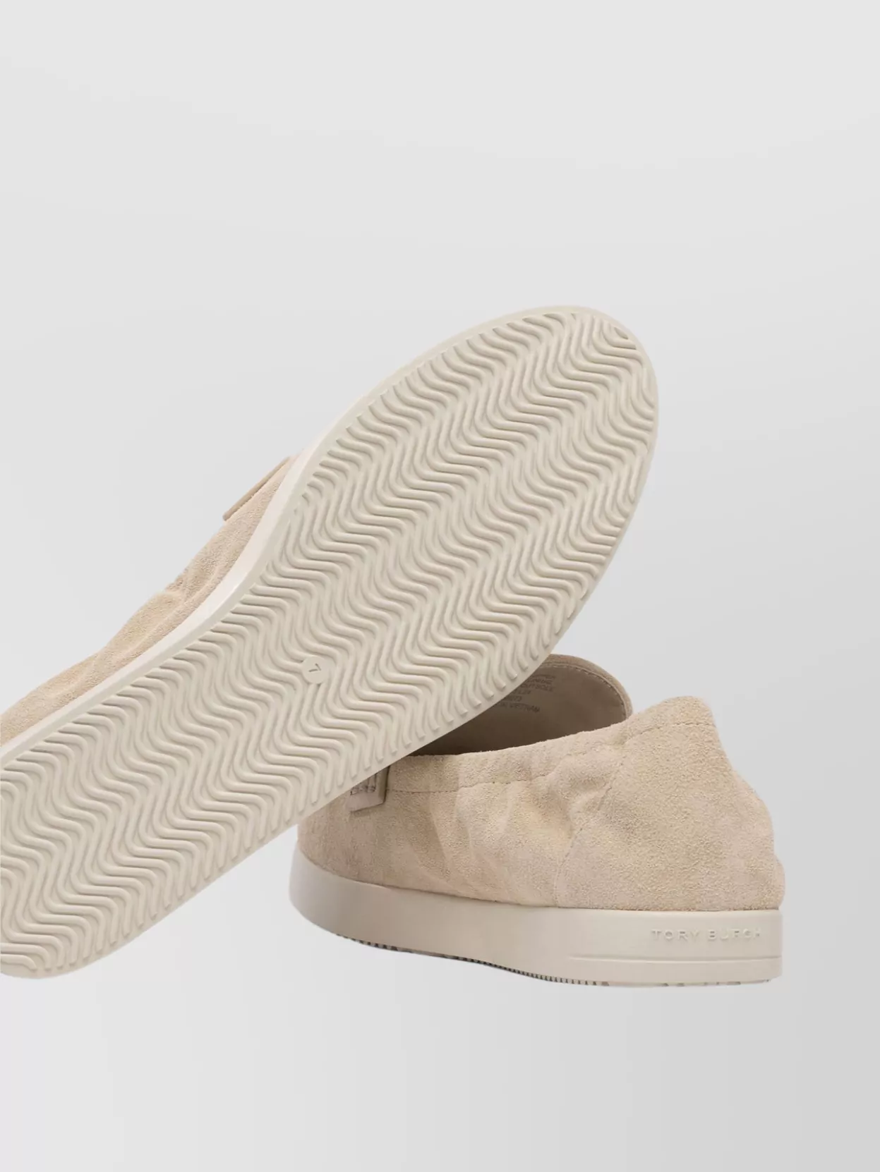 Tory Burch Slip-On Shoes With Suede Upper And Rubber Sole